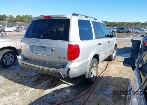 2003 Honda Pilot Ex-L from USA, damaged, VIN 2HKYF18523H508677